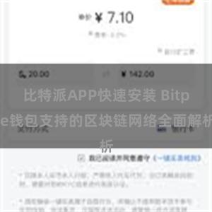 比特派APP快速安装 Bitpie钱包支持的区块链网络全面解析