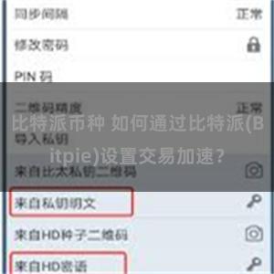 比特派币种 如何通过比特派(Bitpie)设置交易加速？