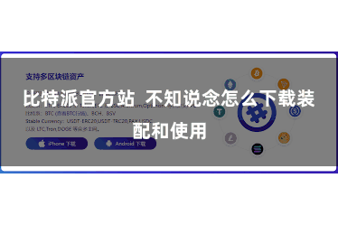 比特派官方站  不知说念怎么下载装配和使用