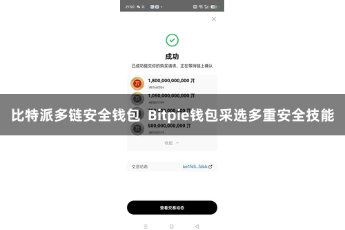 比特派多链安全钱包 Bitpie钱包采选多重安全技能